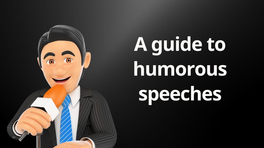 tips for writing a humorous speech